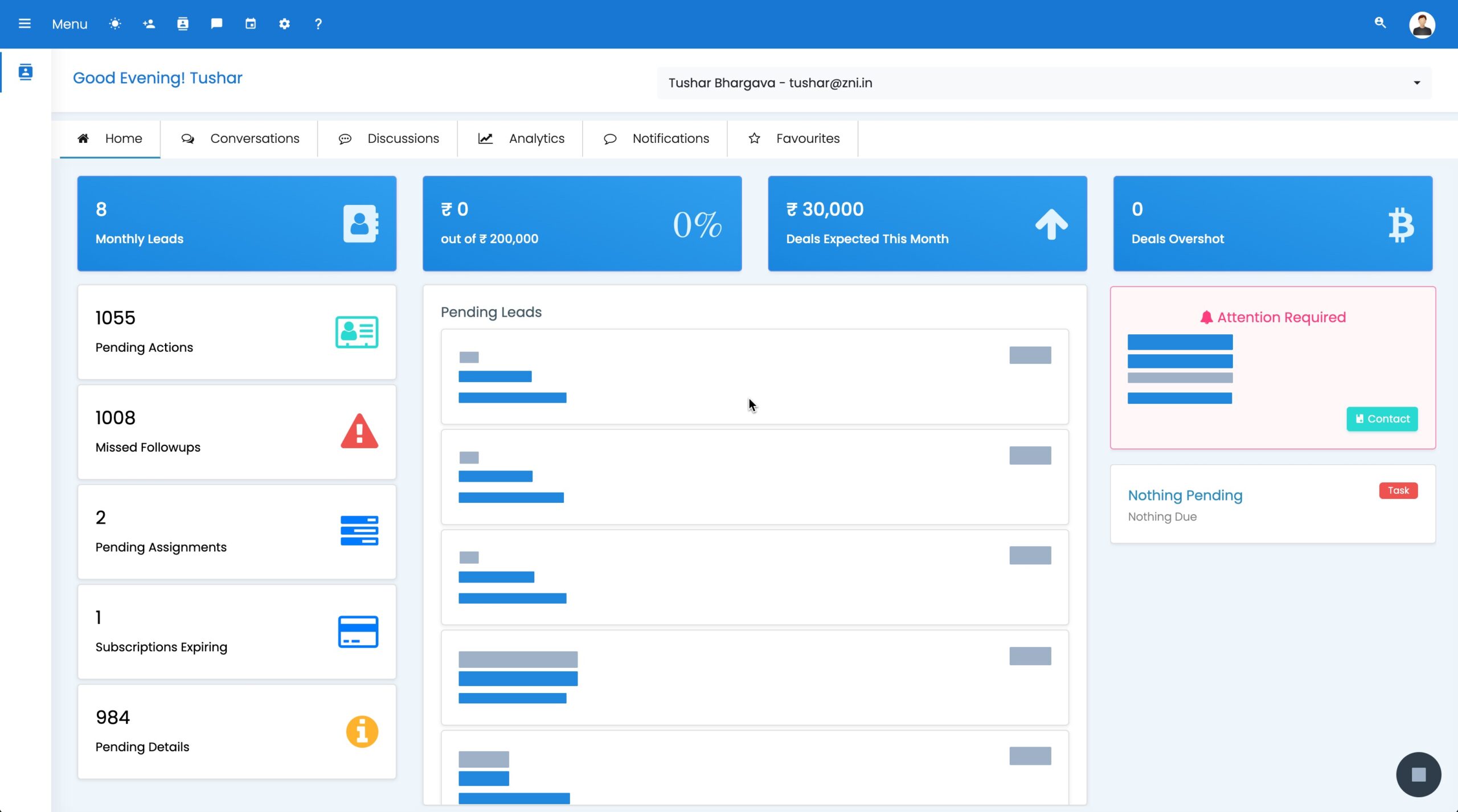 CRM Advanced Analytics