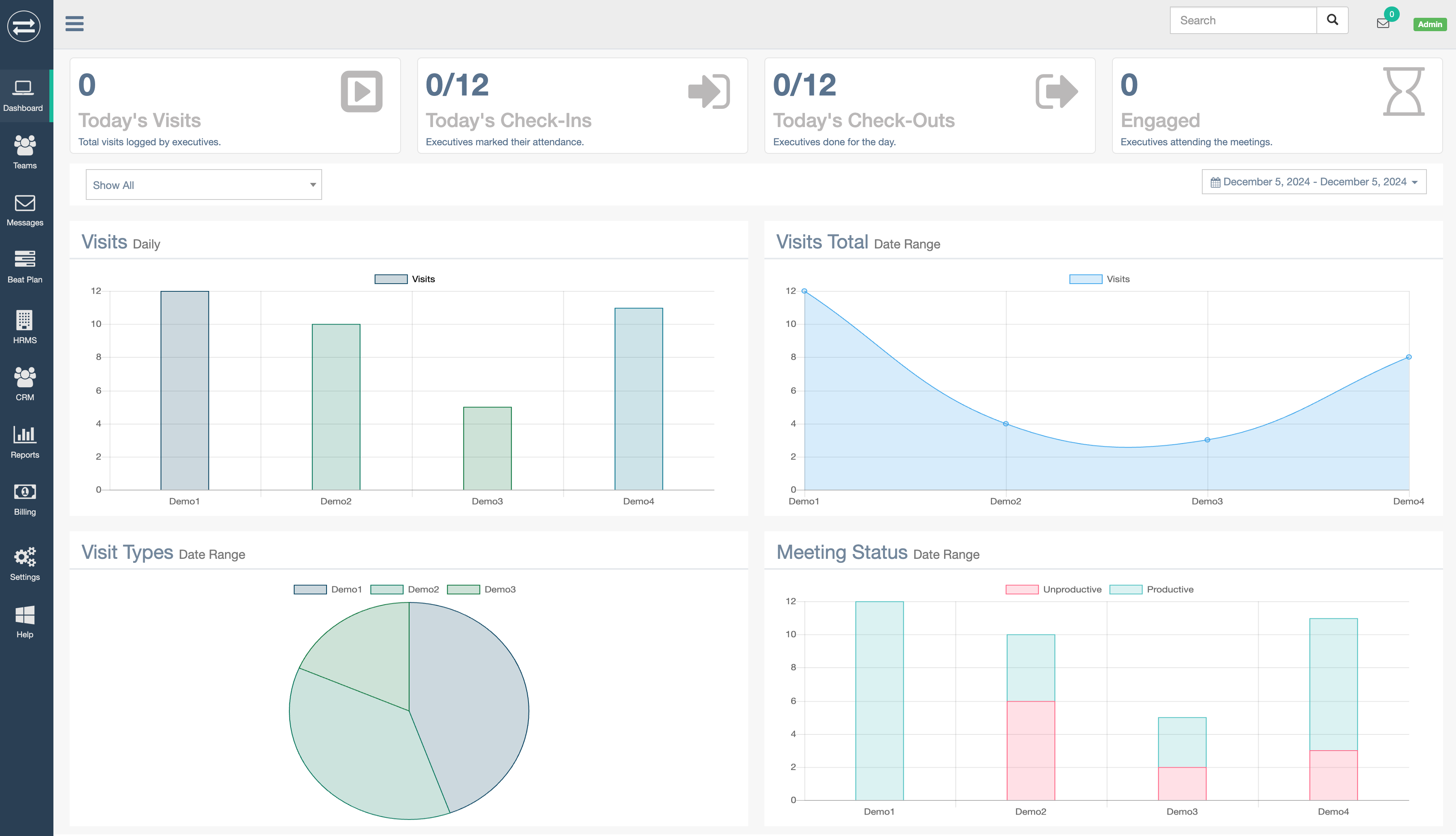 Tracking Dashboard