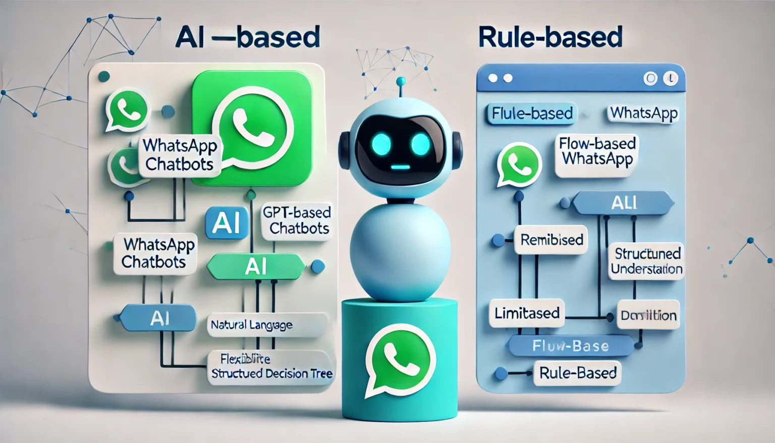 Comparing AI (GPT-Based) Chatbots vs. Flow-Based Chatbots