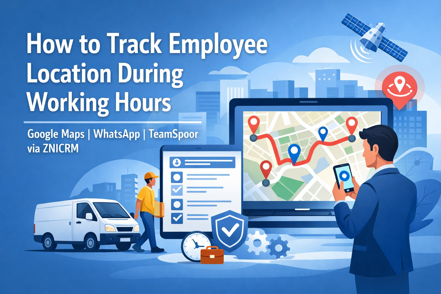 How to Track Employee Location During Working Hours - ZNI